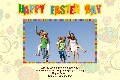 Family photo templates Easter Card-3